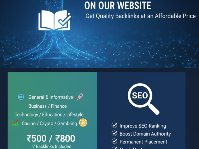 Publish Guest Posts on Our Website—Get Quality Backlinks at an Affordable Price